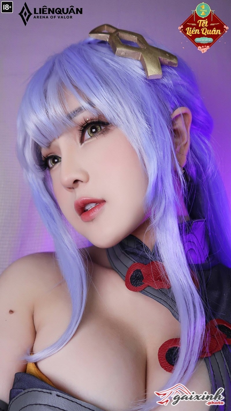 gai xinh trang do cosplay cong chua yue lien quan hinh 7 copy