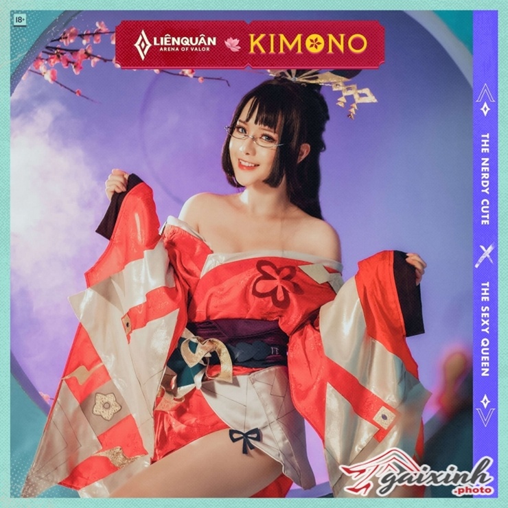 lien quan mobile ra mat bo anh cosplay veres kimono cuc ky goi cam 132167